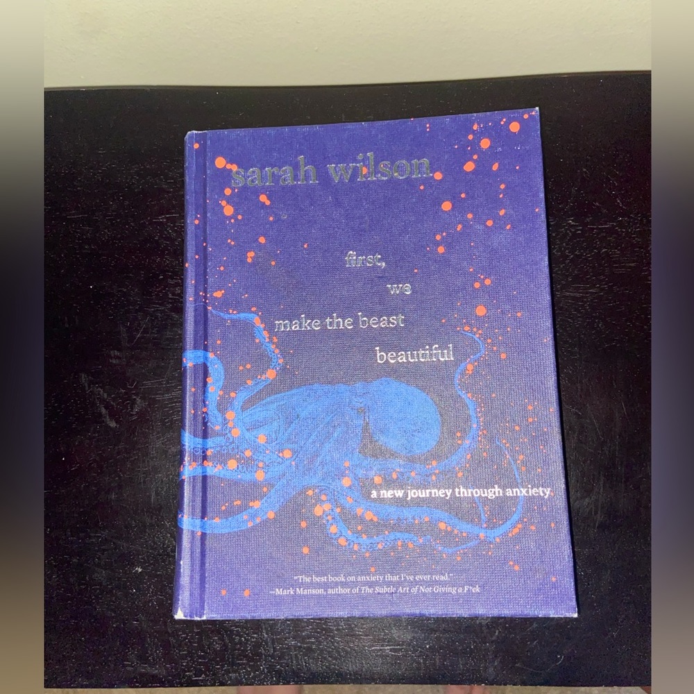 Barely Used Book about Anxiety